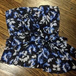 WHBM Floral Bustier